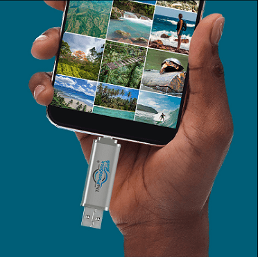 What makes the photostick so efficient