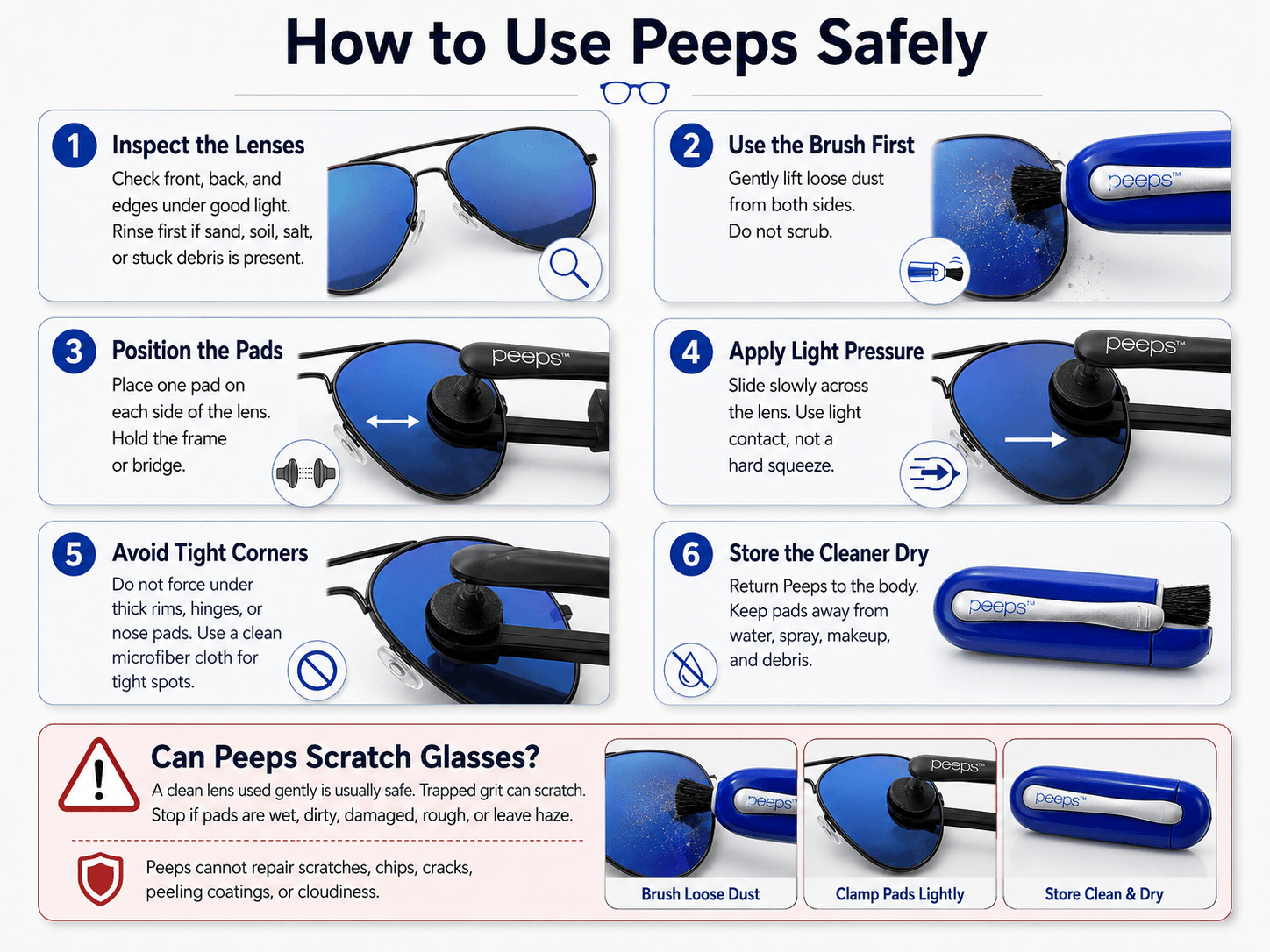 How to Use Peeps Safely 