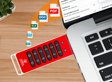32 GB storage of Omni DataSafe