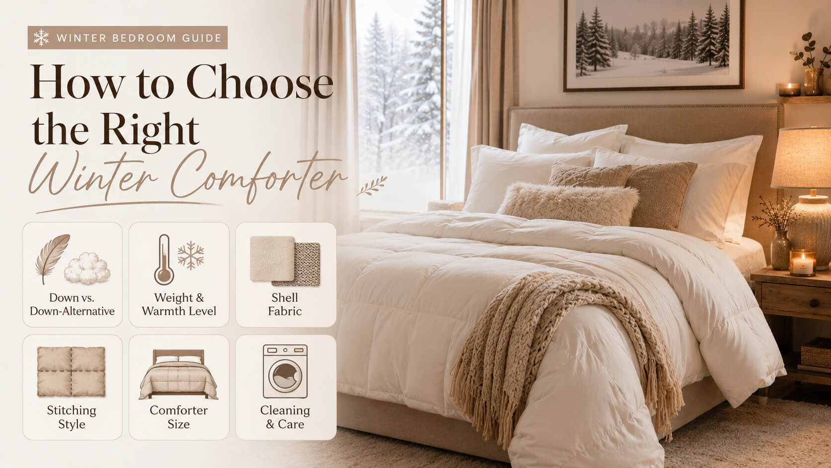 How to Choose the Right Winter Comforter